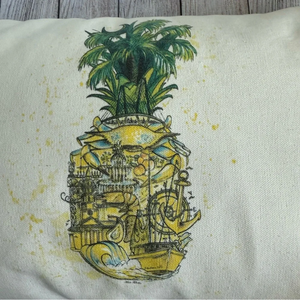 Half-Pint Designs Pineapple Throw Pillow